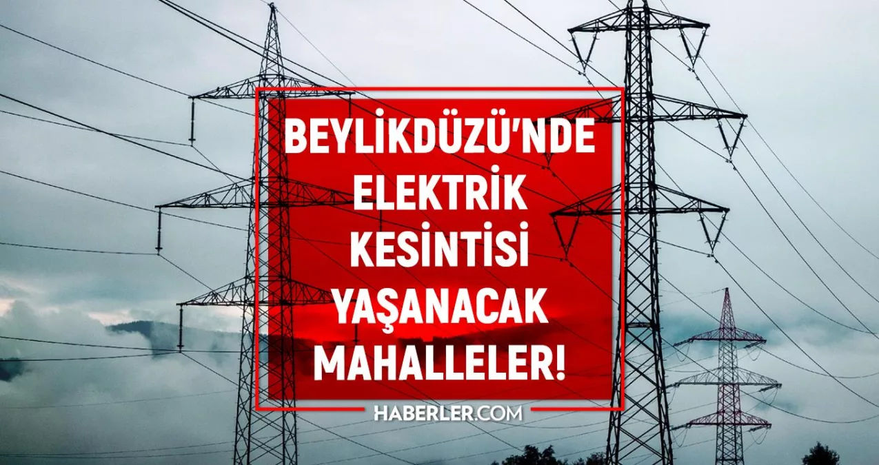 İstanbul Beylikdüzü ilçesinde elektrik